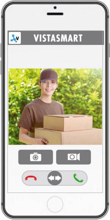 Actual product image Modern-Electronics m e modern electronics video door phone LAN, WLAN IP module box