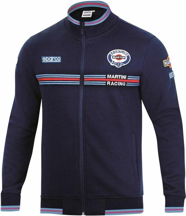 Sparco Martini Racing Full Zip Sweatshirt (XXL)