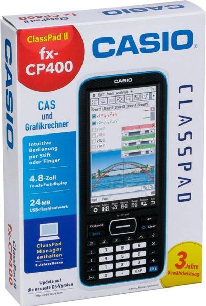 Actual product image Casio ClassPad II (Batteries)