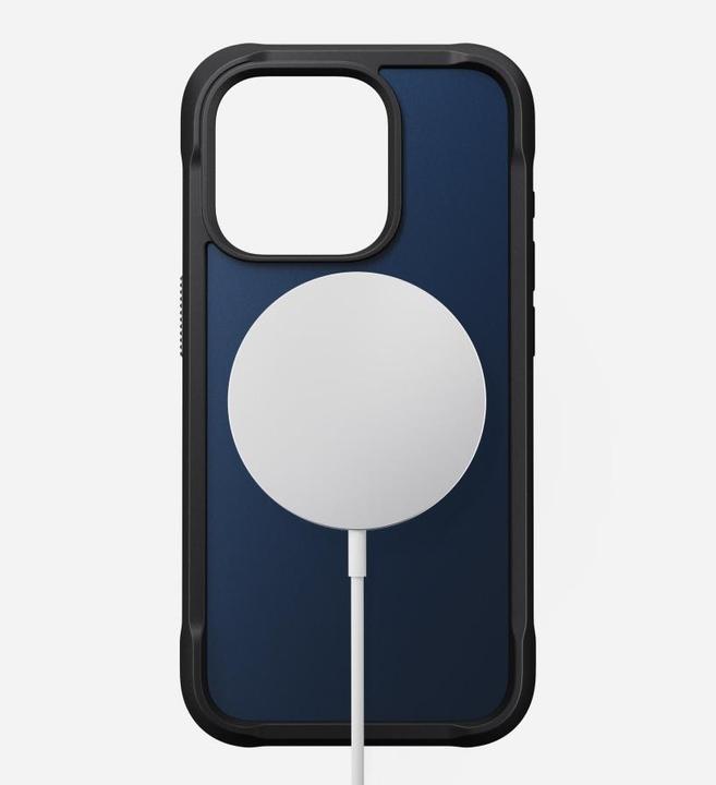 Actual product image Nomad Back Cover Rugged Case iPhone 15 Pro Atlantic Blue (Apple iPhone 15 Pro)