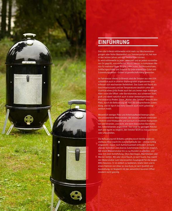Produktbild Das grosse Watersmoker Buch (Deutsch, Karsten 'Ted' Aschenbrandt, 2015)