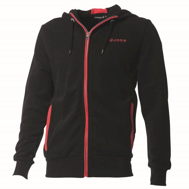 Tricorp 306002BlackRed3XL Joris Lifestyle Hoodie Bi-Color (3XL)