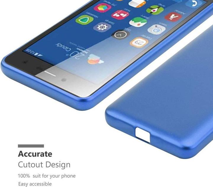 Productafbeelding Cadorabo TPU matte metalen hoes (ZTE Blade L7)