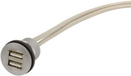 Immagine prodotto Harting har-port 2x USB 2.0 A-A 1,5m cable (1.50 m, USB 2.0)