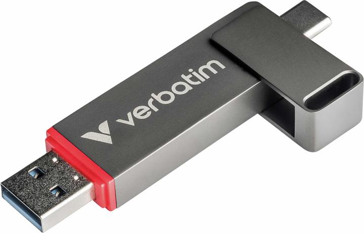 Actual product image Verbatim Dual QuickStick (128 GB, USB-A, USB-C)
