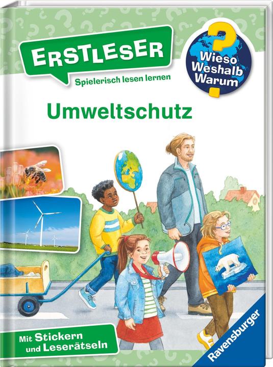 Image du produit Ravensburger Wieso? Weshalb? Warum? Erstleser, Band 13: Umweltschutz (Allemand, Carola de Chaudière, Svetlana Kilian, 2024)