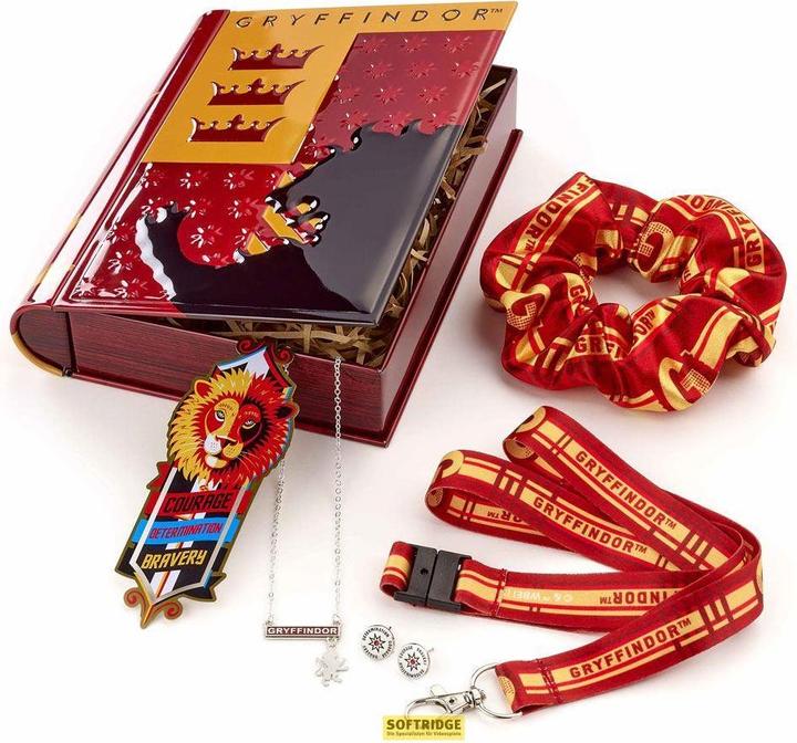 Image du produit The Carat Shop Harry Potter - Coffret cadeau en métal Maison Gryffondor