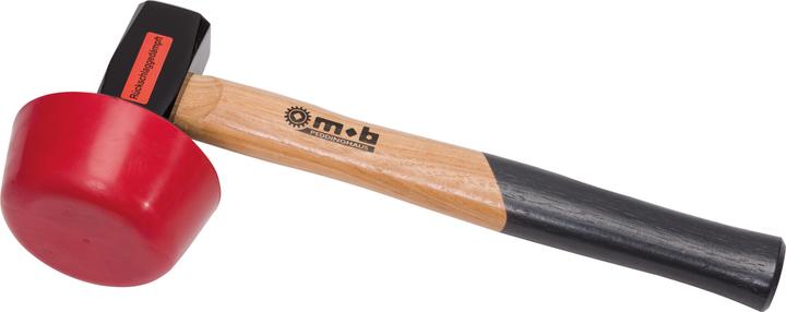 Produktbild Peddinghaus Plattenlegerhammer 'Komfort' mit Eschenstiel auswechselbarer Spezial-Gummiaufsatz (2350 g)