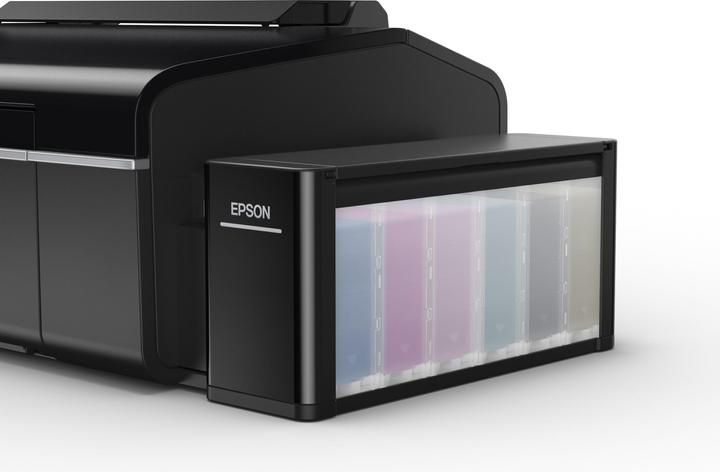 Produktbild Epson L805 - Farbe - 5760 x 1440 DPI - A4 - Schwarz (Farbe)