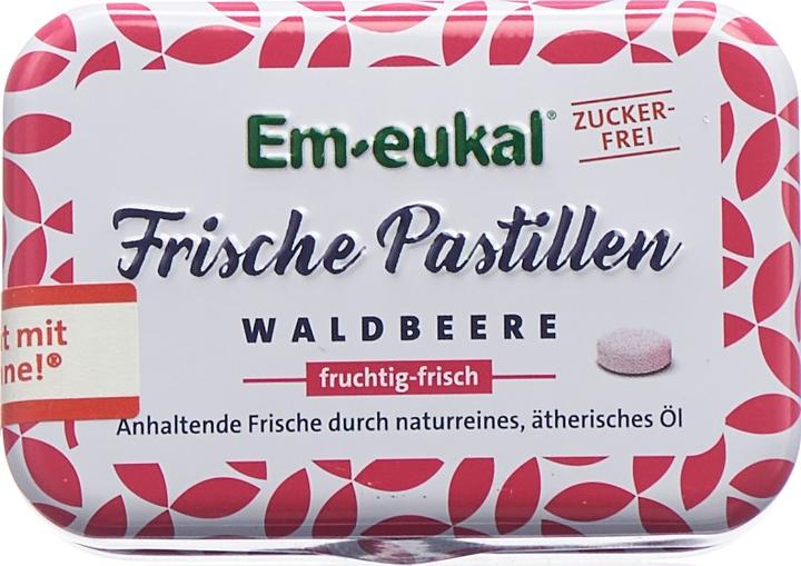 Immagine prodotto Em-eukal Pastiglie fresche ai frutti di bosco senza zucchero con xilitolo (20 pz., 20 g)