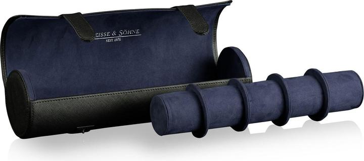 Actual product image Heisse & Söhne Watch roll Rondo 5 - Black / Blue