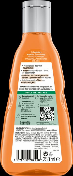 Immagine prodotto Guhl Shampoo idratante nutriente (250 ml, Shampoo liquido)