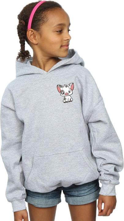 Produktbild Disney Moana Pua The Pig Breast Print Kapuzenpullover Mädchen (128)