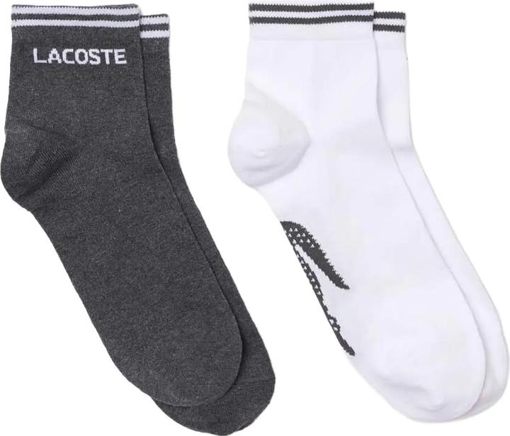 Actual product image Lacoste Unisex Adult Low Cotton Sports Socks (Pack of 2) (pack of 2, 38.5 - 42)