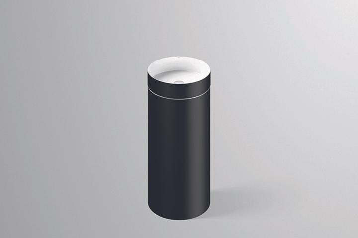 Bicolore (noir mat/blanc brillant)