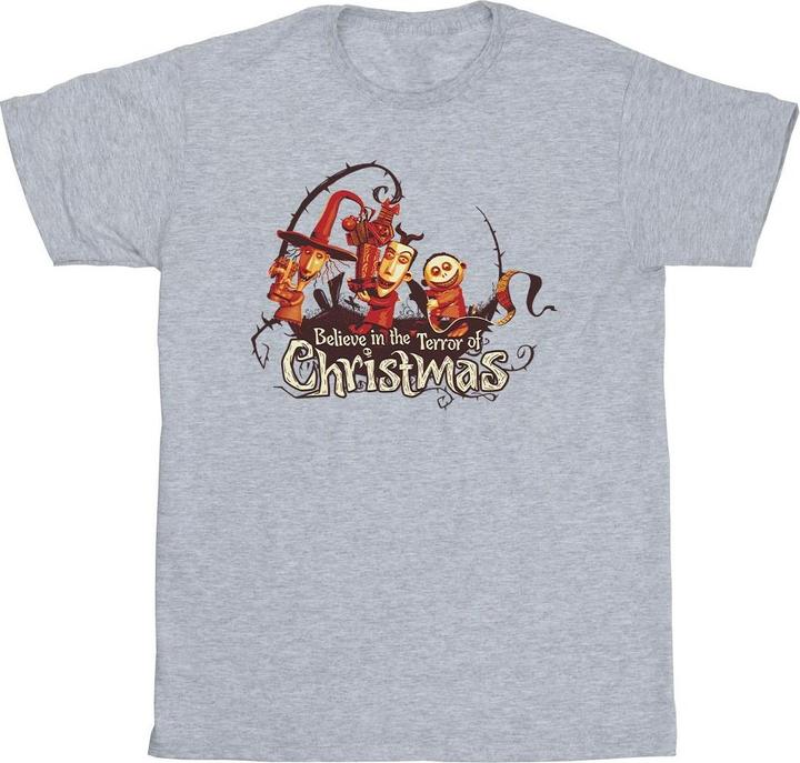 Actual product image Disney Mens The Nightmare Before Christmas Christmas Terror T-Shirt (L)
