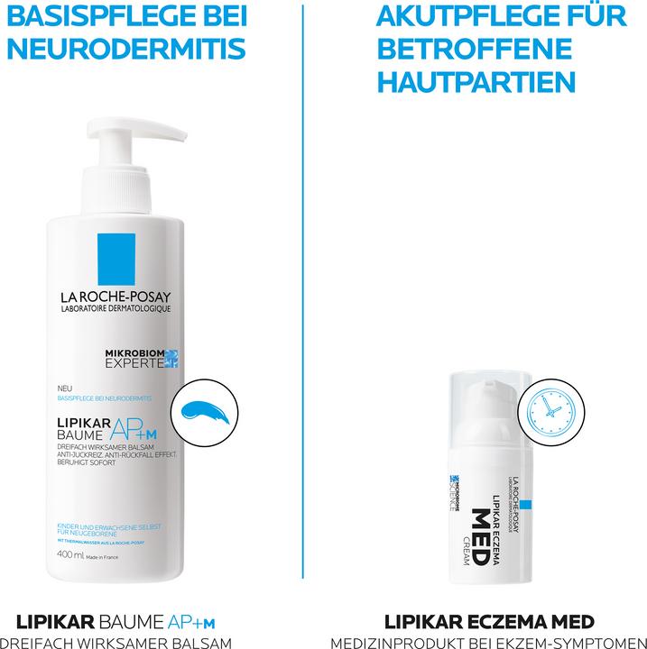 Image du produit La Roche Posay Lipikar Eczema Med crème (Crème pour le corps, 30 ml)