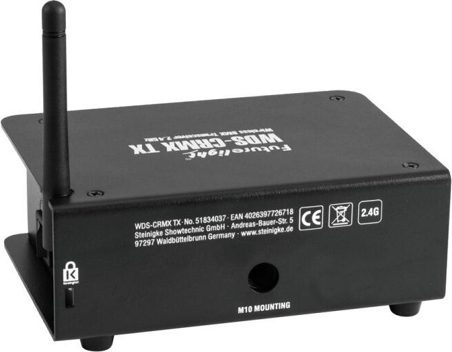 Immagine prodotto FutureLight WDS-CRMX TX Ricetrasmettitore DMX wireless