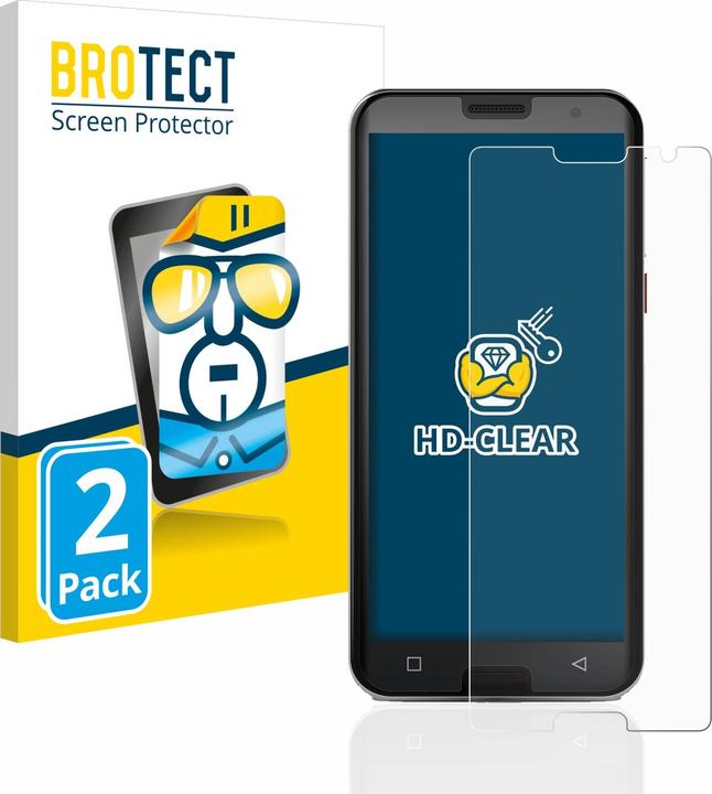 Produktbild BROTECT Schutzfolie Displayschutz Klar (2 Stück, Emporia Smart 5)