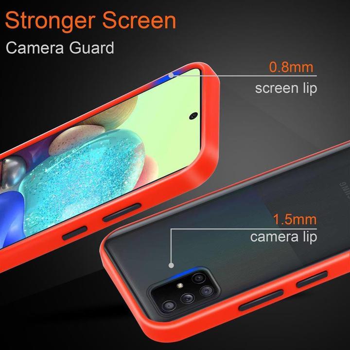 Produktbild Cadorabo Hybrid Matt Cover (Samsung Galaxy A71 5G)