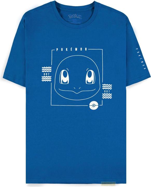 Difuzed POKEMON - Carapuce Bleu - T-shirt Homme (XXL) (XXL)
