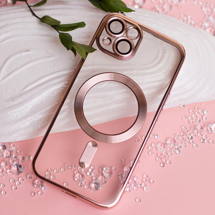 Image du produit OEM Etui Color Chrome Mag pour Samsung Galaxy S25 Ultra rose gold (Samsung Galaxy S25 Ultra)