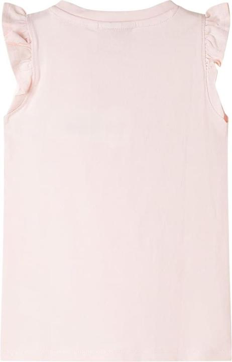 Image du produit VidaXL T-shirt enfant manches volantées Rose pâle 92,Matériel (92)