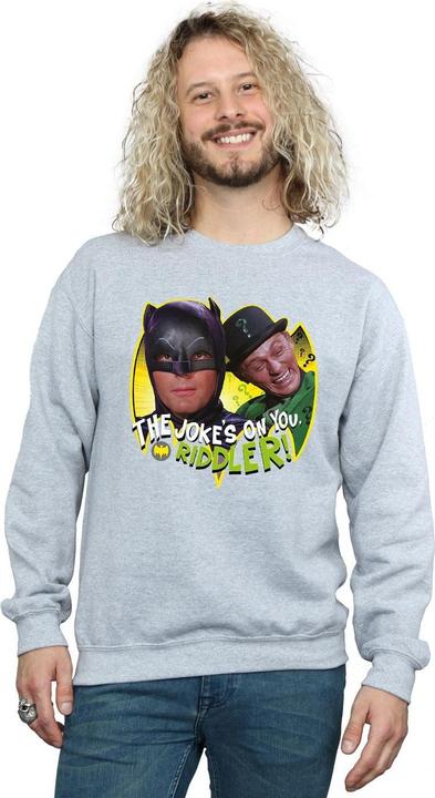 Produktbild Batman TV Serie Der Riddler Witz Baumwolle Sweatshirt (S)