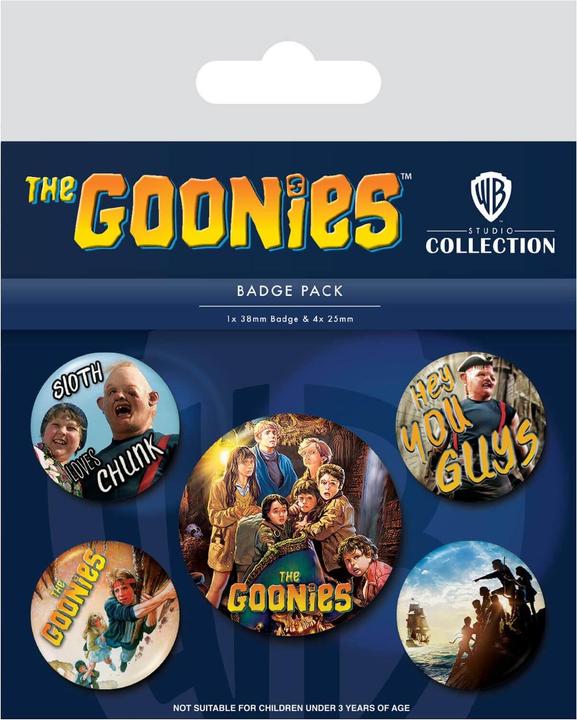 Image du produit Universal Textiles Set de badges Treasure 5Erpack Métal
