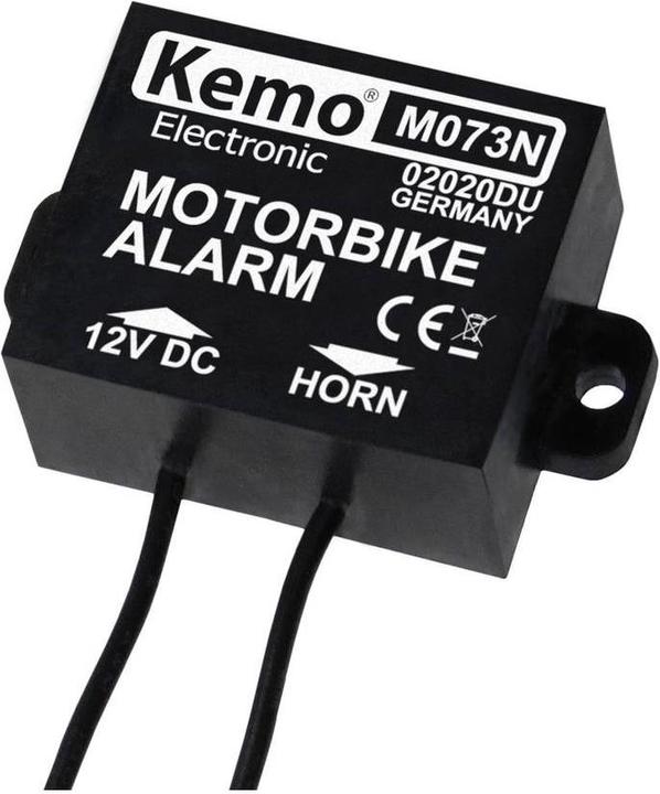 Actual product image Kemo Motorcycle alarm system
