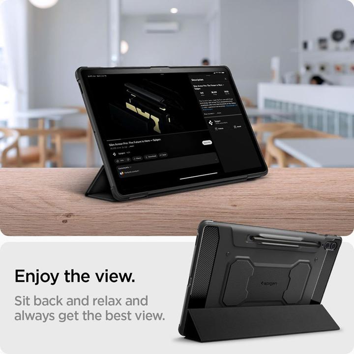 Actual product image Spigen Rugged Armor Pro (Galaxy Tab S9 FE+)