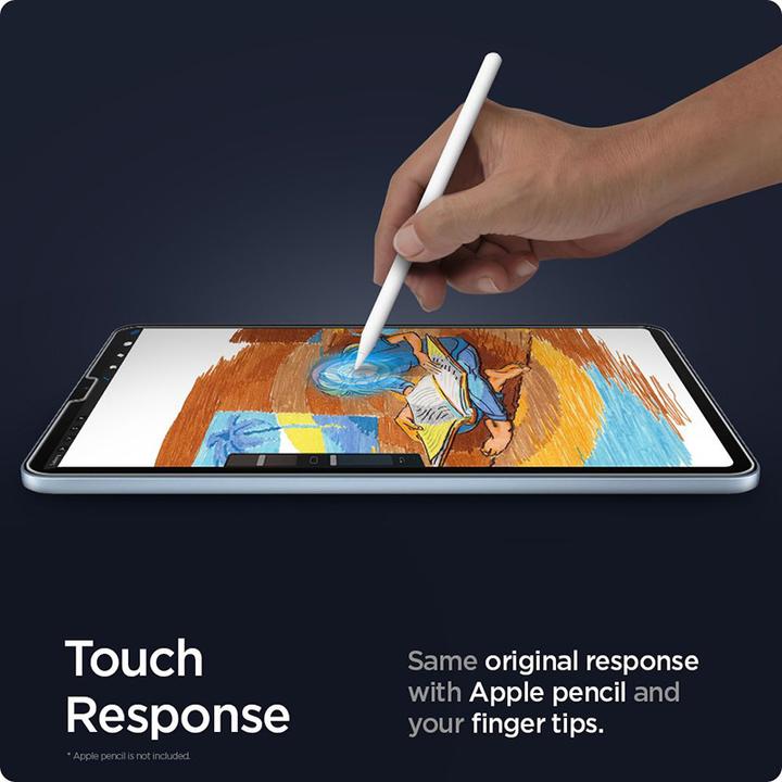 Immagine prodotto Spigen tempered glass Glas.TR "EZ FIT" for iPad Air 4 2020 / 5 2022 (1 Pezzo/i, iPad Air 2020 (4. Gen))
