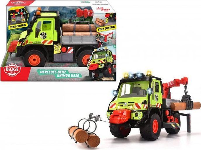 Produktbild Dickie Mercedes Benz Unimog U530 für Waldarbeiten