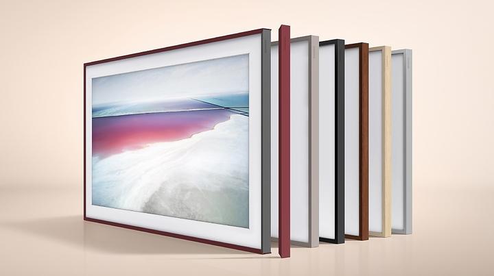 Actual product image Samsung GQ32LS03T The Frame (32", QLED, Full HD, 2020)
