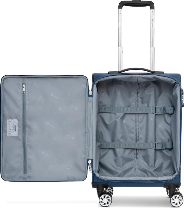 Produktbild Bugatti Go Light Soft 4 Rollen Kabinentrolley S 54 cm (360 l, Handgepäck (bis 50l))