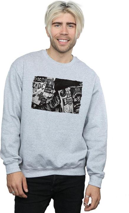 Produktbild AC/DC Abzeichen und Plakate Kollektion Baumwolle Sweatshirt (S)