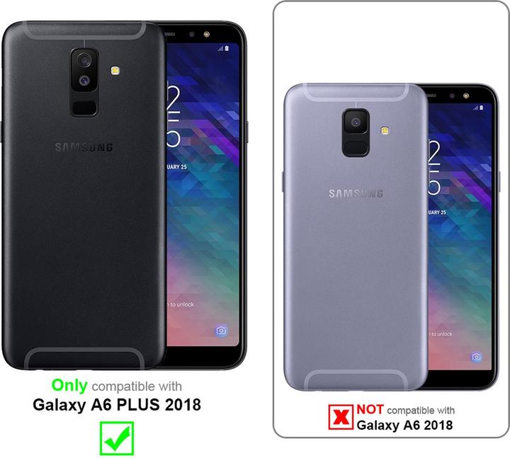 Produktbild Cadorabo Book mit Standfunktion Cover (Samsung Galaxy A6+)