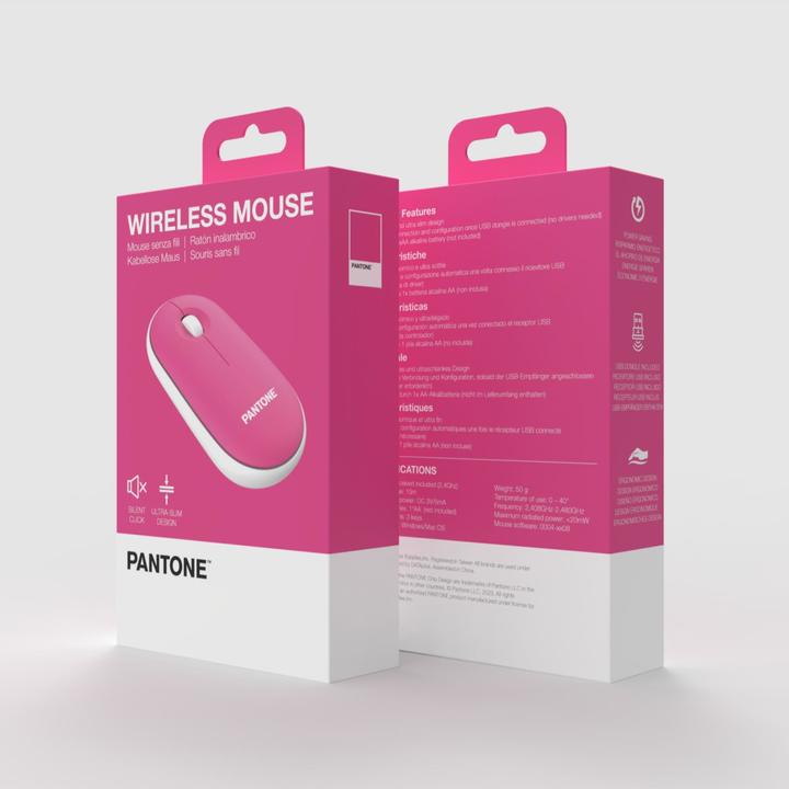 Produktbild Pantone Maus mit Dongle (Kabellos)