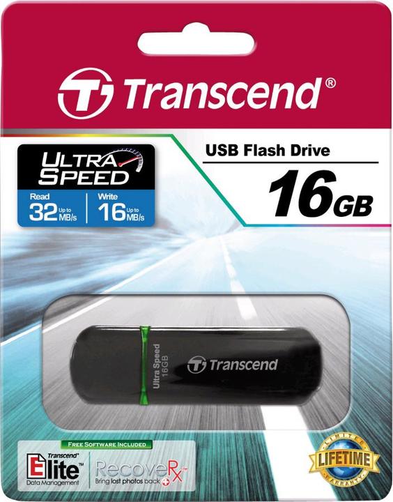 Immagine prodotto Transcend JetFlash 600 (16 GB, USB-A, USB 2.0)