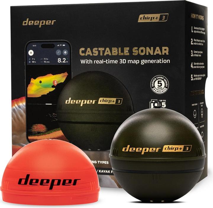 Actual product image Deeper Smart Sonar CHIRP+ 3
