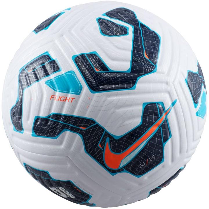 Actual product image Nike Piłka nożna Flight FA24 biało-czarno-niebieska FZ3023 100 5