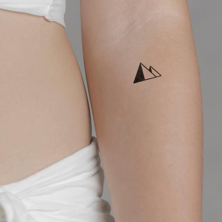 Image du produit minink Tatouage temporaire - Montagnes