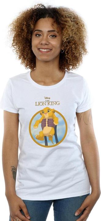 Actual product image Disney Womens/Ladies The Lion King Show Simba Cotton T-Shirt (XXL)