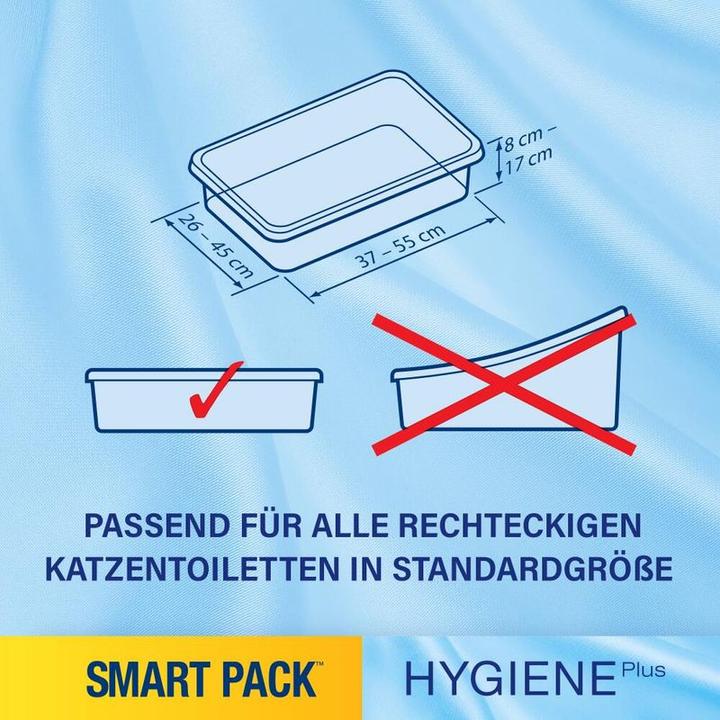 Image du produit Catsan Hygiene Plus Smart Pack™ (Ne s'agglomère pas, Biodégradable, Neutralisant, 3.90 kg)