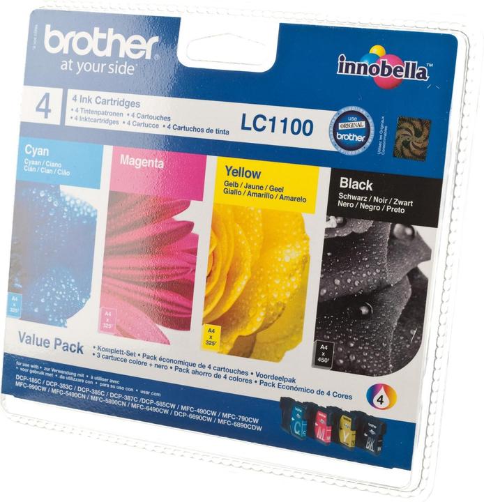 Image du produit Brother LC-1100VALBP Value Pack (M, CF, Y, C)