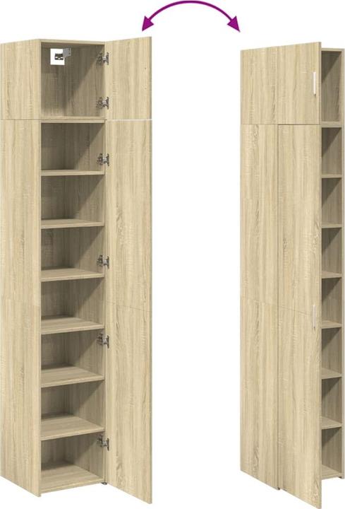 Produktbild VidaXL Hochschrank Schmal (40 x 42.5 x 225 cm)