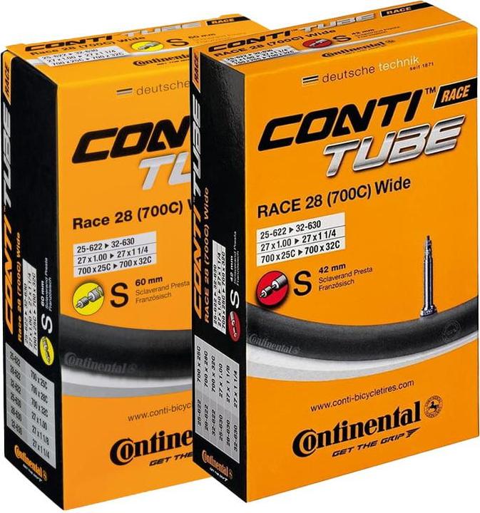 Actual product image Continental Race 28 Wide (Presta (SV), 28", 60 mm)
