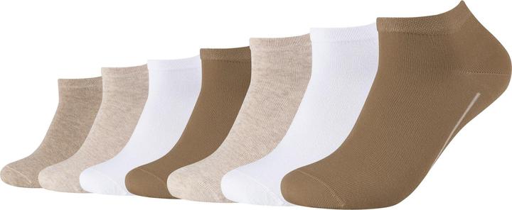 Actual product image Camano Sneaker socks unisex for men and women Breathable comfortable elastic high cotton content (pack of 7, 43, 46)