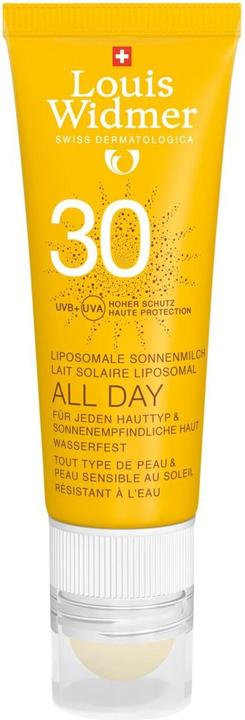 Louis Widmer All Day Sonnenschutz Combi parfümiert (Sonnencreme Gesicht, SPF 30, 25 ml, 39 g)