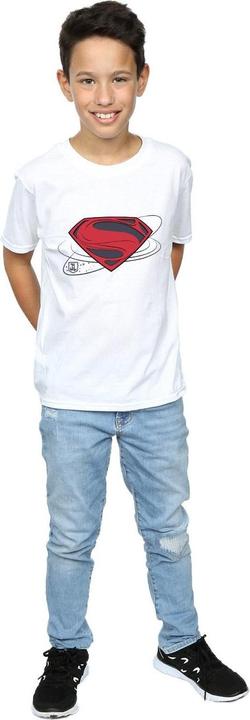 Immagine prodotto Justice League Movie Superman Logo Maglietta Ragazzi (140, 146)